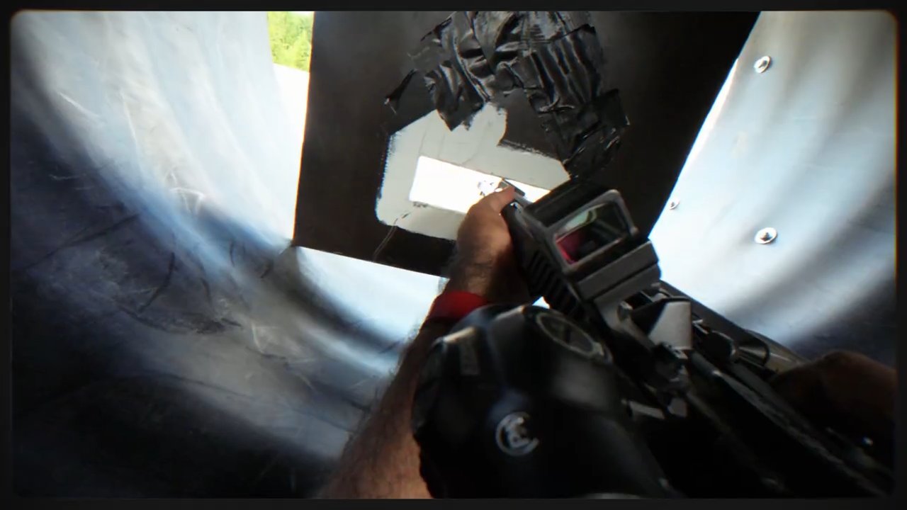 Shooting from unconventional position